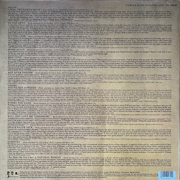 Carole King - Tapestry LP