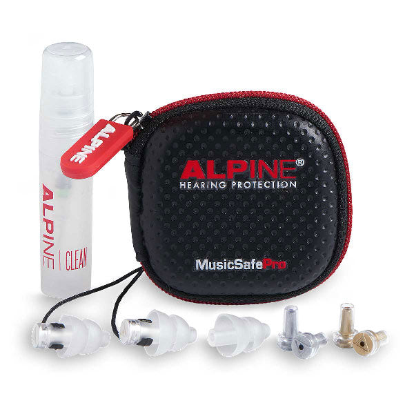 Alpine Hearing Protection - MusicSafe Pro Earplugs, Transparent