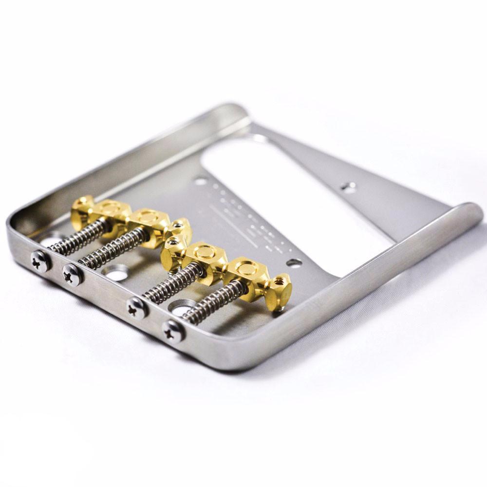 Mastery Bridges M3 Tele Bridge (with electroplated brass saddles and swivels)