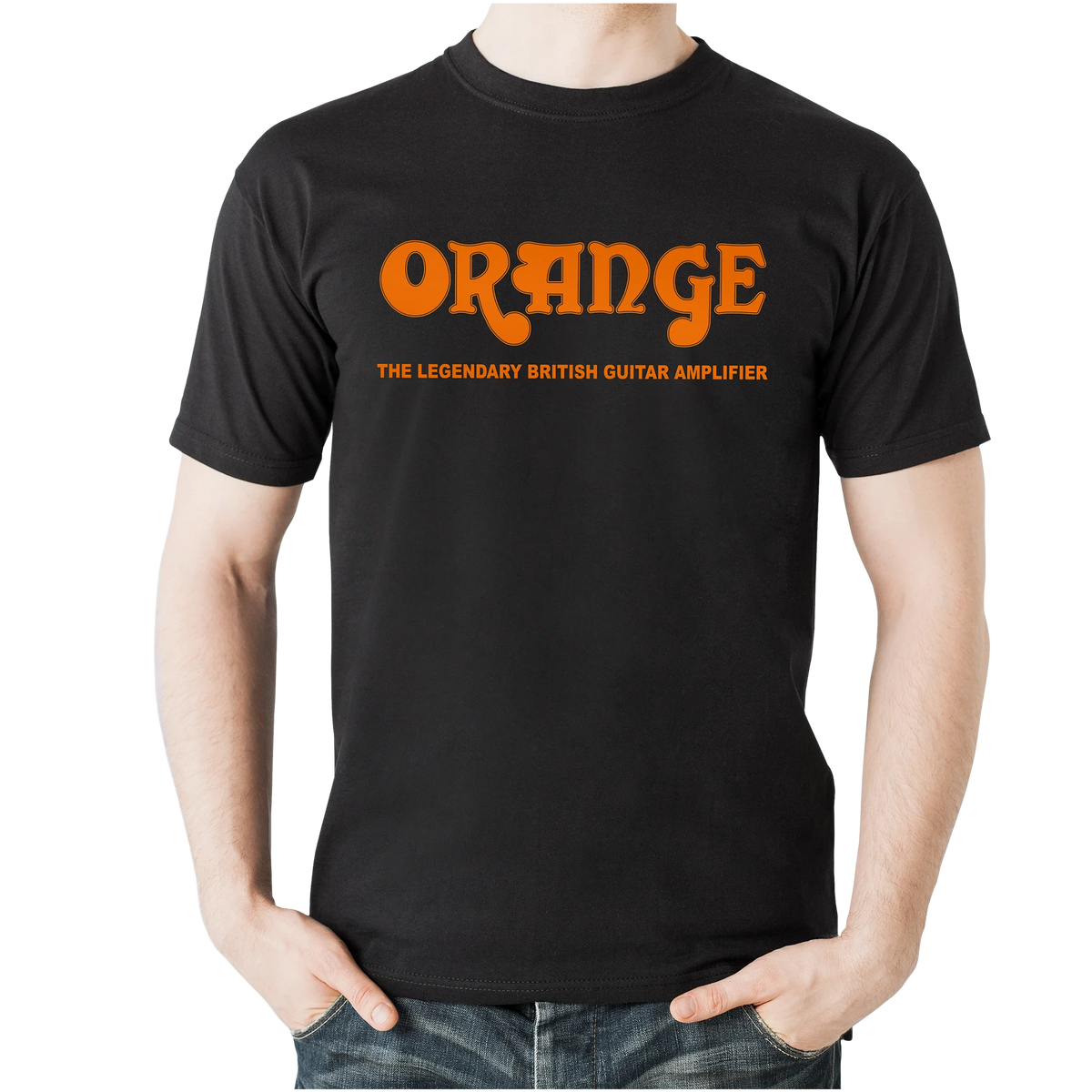 Orange Orange Classic T-Shirt Black