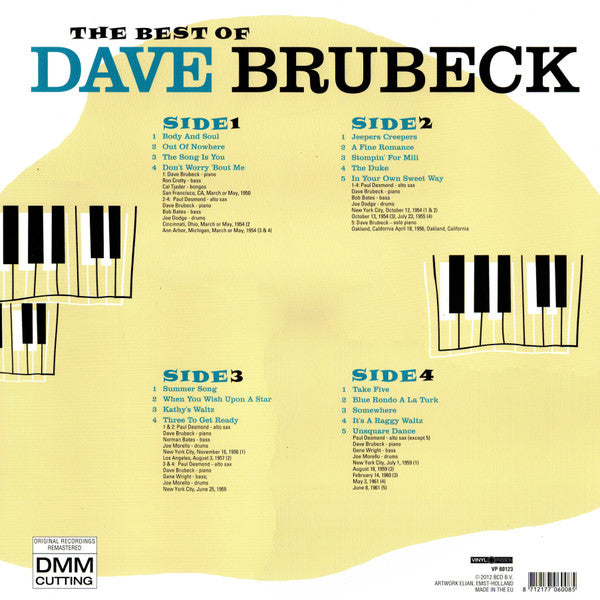 Brubeck, Dave - Best Of (2LP/180g)