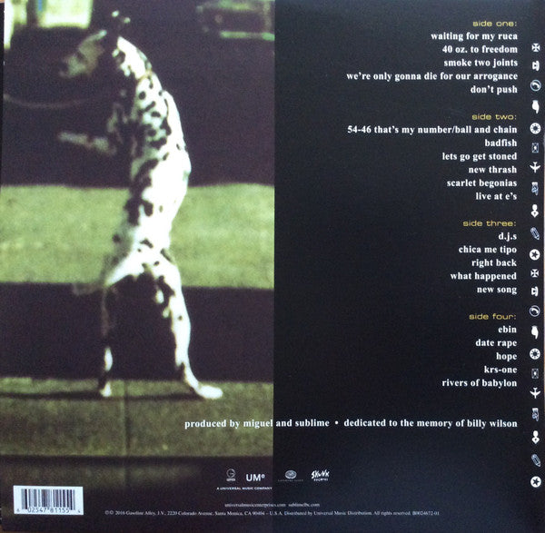 Sublime - 40oz. To Freedom LP
