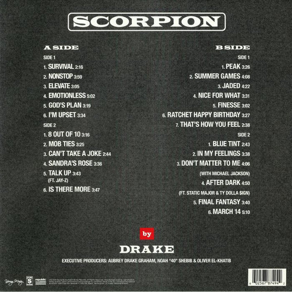 Drake - Scorpion 2LP