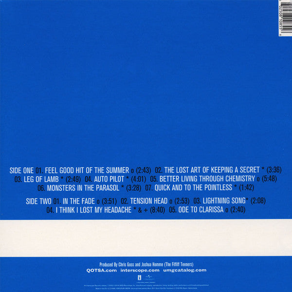 Queens Of The Stone Age - Rated R LP