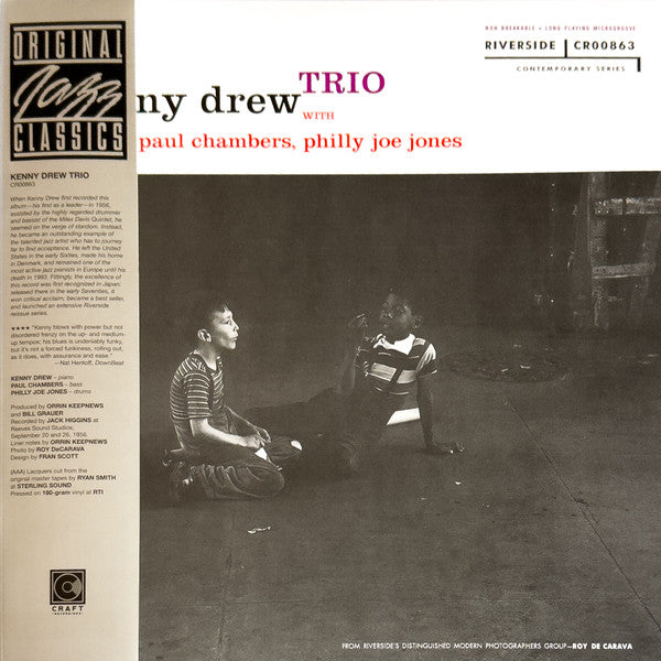 Drew, Kenny - Kenny Drew Trio (Original Jazz Classics Series) LP