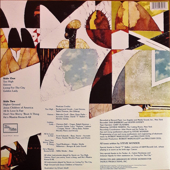 Wonder, Stevie - Innervisions LP