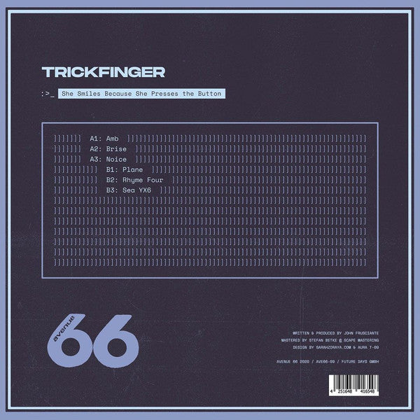 Trickfinger – She Smiles Because She Presses The Button LP