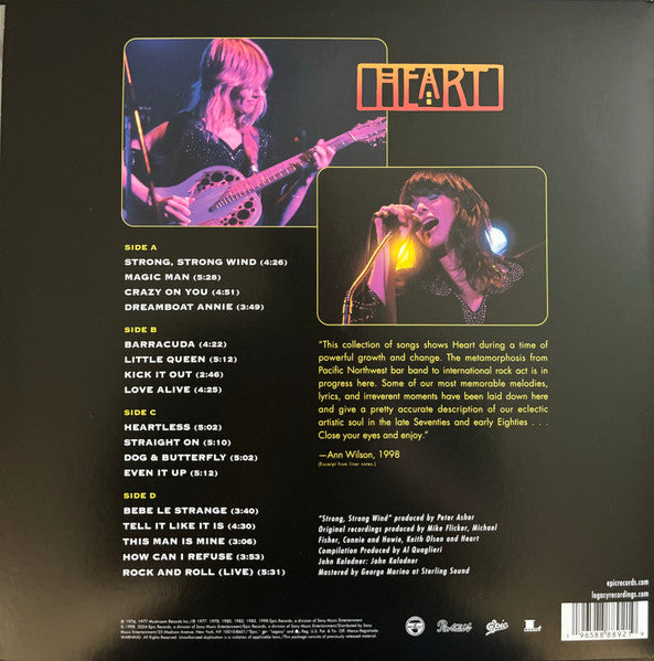 Heart - Greatest Hits LP