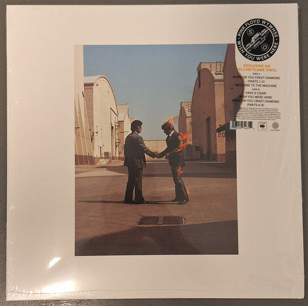 Pink Floyd - Wish You Were Here (50th ann.) (yellow flame vinyl)