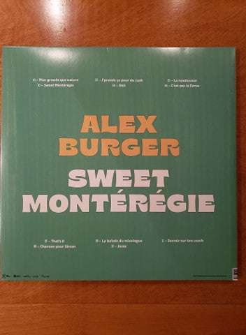 Burger, Alex - Sweet Montérégie LP