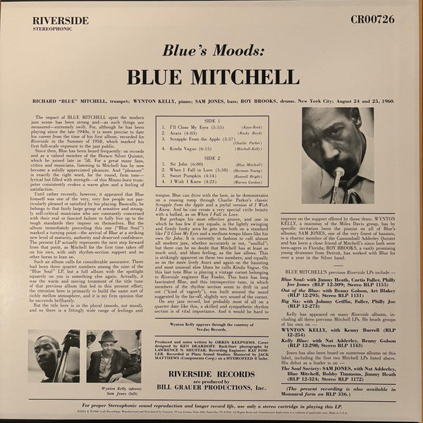 Mitchell, Blue - Blues Moods (Original Jazz Classics Series)