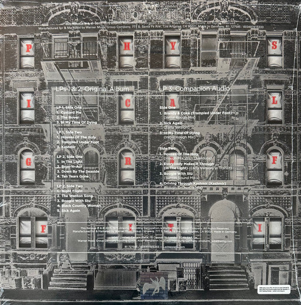 Led Zeppelin - Physical Graffiti (dlx) (3LP-180g black vinyl) (50th ann.)