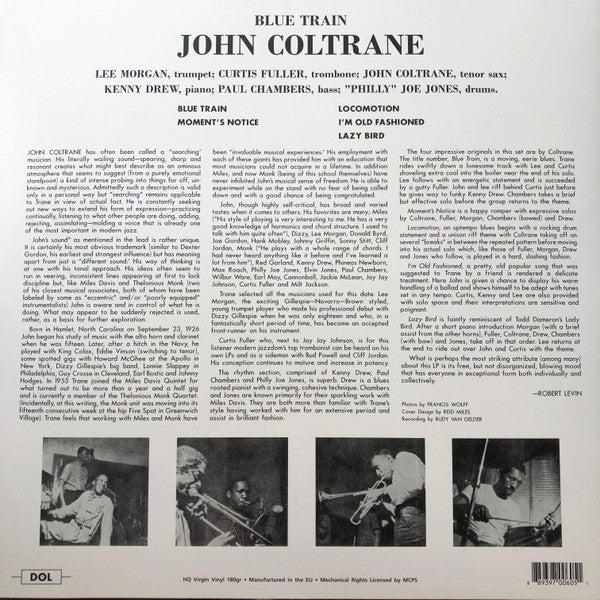 Coltrane, John - Blue Train (180g-blue vinyl)
