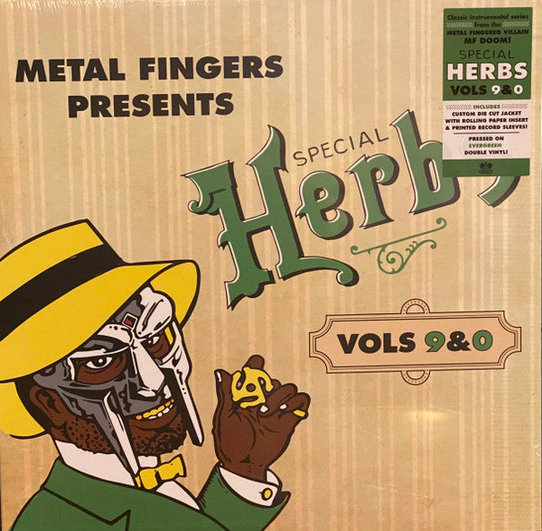 MF Doom - Metal Fingers Presents: Special Herbs Vol. 9 & 0 (2LP-evergreen vinyl)