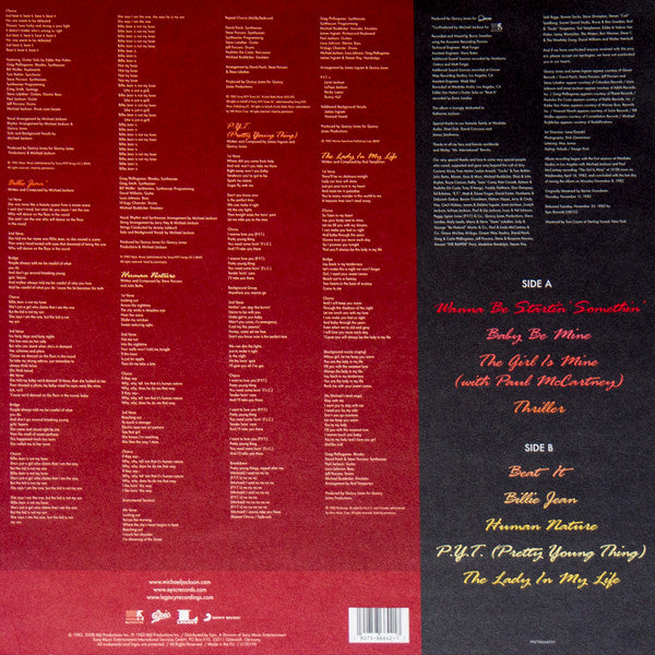 Jackson, Michael - Thriller (pic disc)