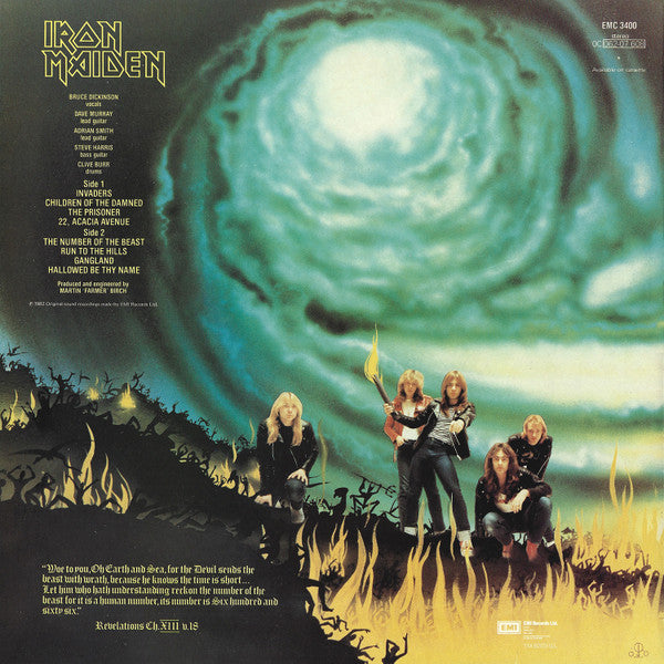 Iron Maiden - The Number of the Beast LP