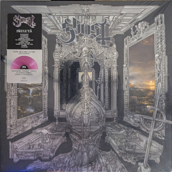 Ghost B.C - Skeleta (violet vinyl w/collectible Papa V overlay-indie exclusive)