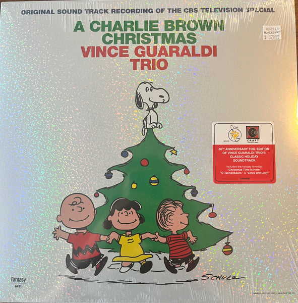 Guaraldi, Vince Trio - A Charlie Brown Christmas (black vinyl-holographic foil) (60th ann.)