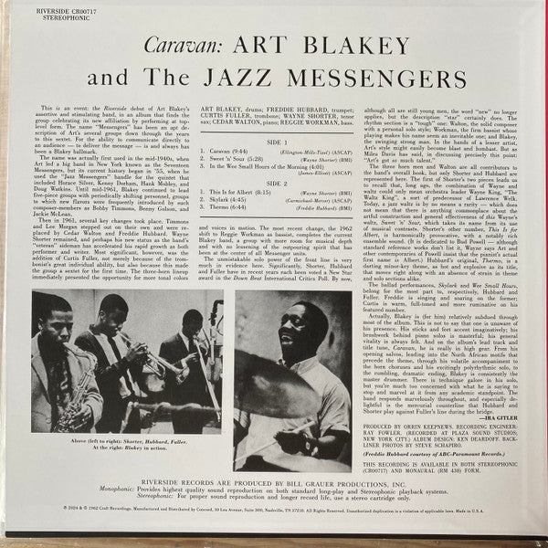 Blakey, Art & The Jazz Messengers - Caravan (Original Jazz Classics Series)