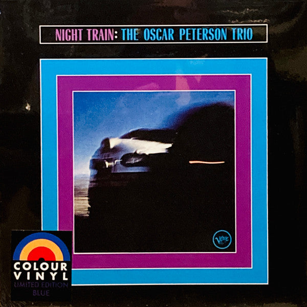 The Oscar Petterson Trio - Night Train LP, Blue Vinyl Limited Ed.