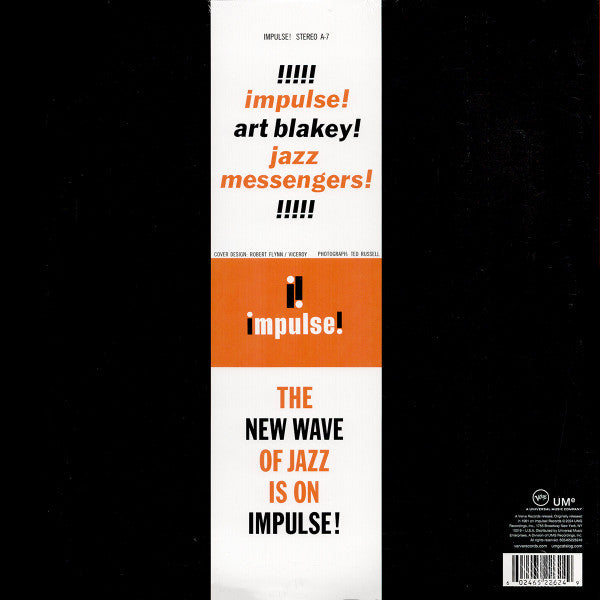 Blakey, Art & The Jazz Messengers - Art Blakey and the Jazz Messengers (Verve by Request Series) LP