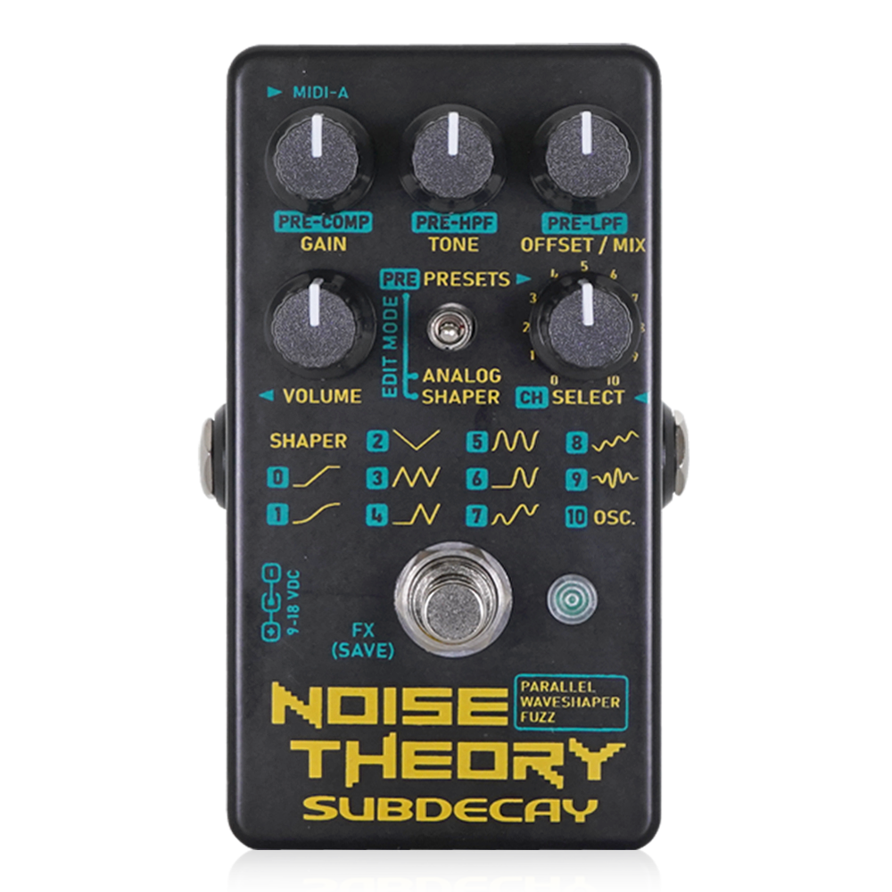 Subdecay Noise Theory Parallel Waveshaper Fuzz