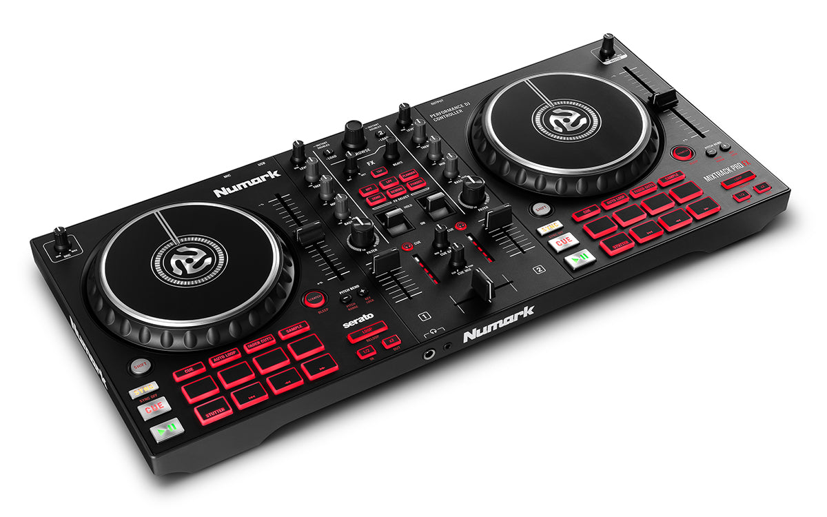 Numark - Mixtrack Pro FX 2-Deck DJ Controller with Effects Paddles