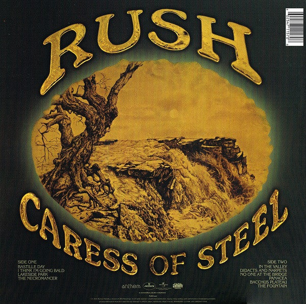 Rush - Caress of Steel (remastered 180g audiophile/direct metal master)