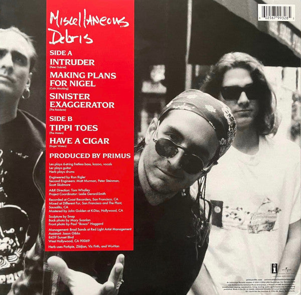 Primus - Miscellaneous Debris LP