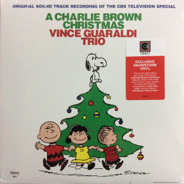 Guaraldi, Vince Trio - A Charlie Brown Christmas (snow storm vinyl-indie exclusive) LP