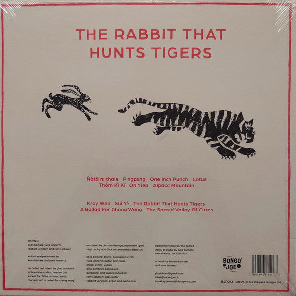 Yin Yin - The Rabbit That Hunts Tigers LP