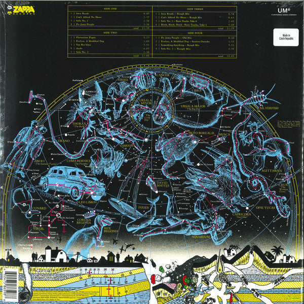 Zappa, Frank & The Mothers Of Invention - One Size Fits All (50th ann.) (2LP-black glitter vinyl)