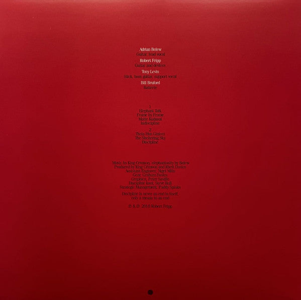 King Crimson - Discipline (remix/200g)