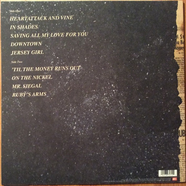 Waits, Tom - Heartattack and Vine (2018 remaster) LP