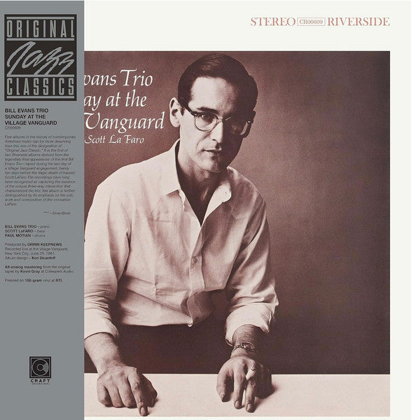 Evans, Bill Trio - Sunday at the Village Vanguard (Original Jazz Classics Series)
