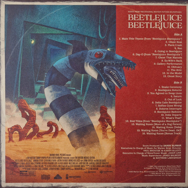 Elfman, Danny - Beetlejuice Beetlejuice O.S.T. (original score) (pink & violet vinyl)