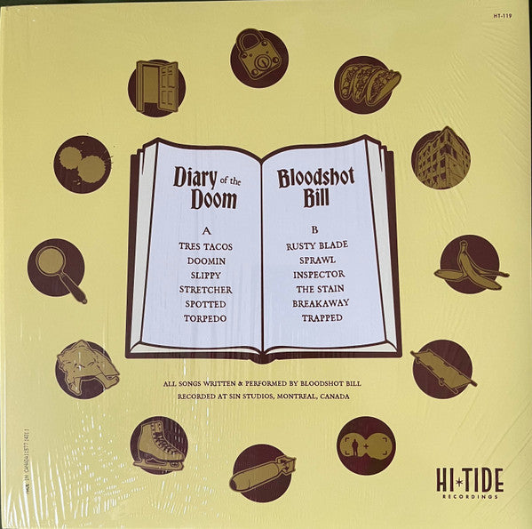 Bloodshot Bill - Diary Of The Doom LP