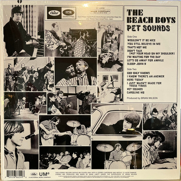 The Beach Boys - Pet Sounds LP (coke bottle clear vinyl-remaster/indie exclusive)