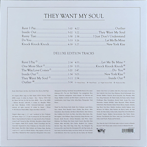 Spoon - They Want My Soul: Deluxe More Soul Edition 2LP