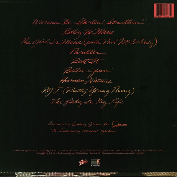 Jackson, Michael - Thriller (2016 reissue) LP