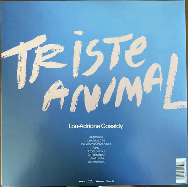 Cassidy, Lou-Adriane - Triste animal LP