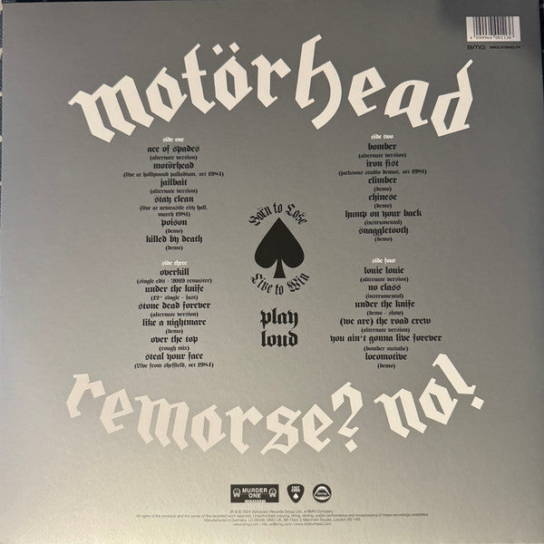 Motörhead – Remorse? No!