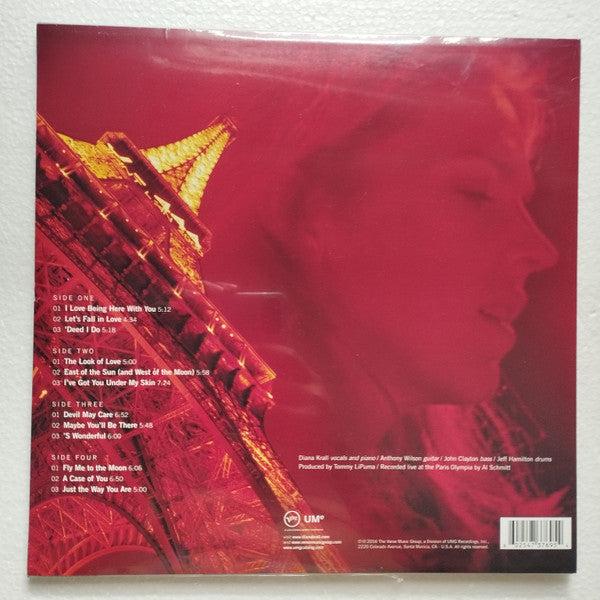 Krall, Diana - Live In Paris (2LP)