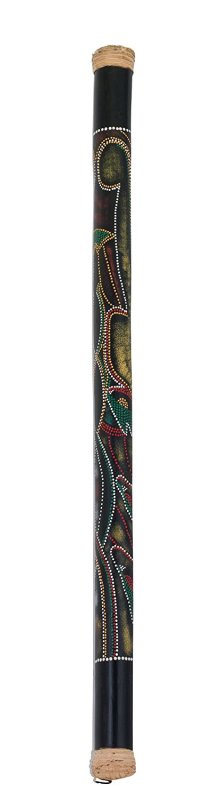 Pearl - 40 Inch Bamboo Rainstick with Painted Finish - Hidden Spirit