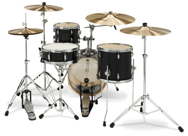 PDP - New Yorker 4-piece Shell Pack, Black Onyx Sparkle