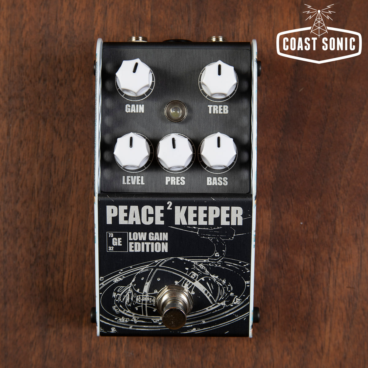 Thorpy FX The PEACEKEEPER Low Gain Overdrive (Canuck Limited Edition)
