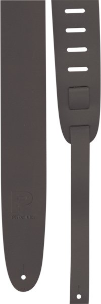 Profile - 2.5” Basic Leather Guitar Strap, Brown