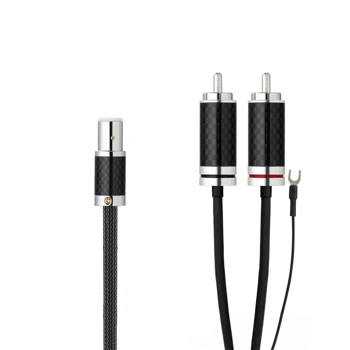 Pro-Ject CONNECT IT PHONO RS 5 PIN DIN / RCA 1.23M (PURE SILVER) — vue 1