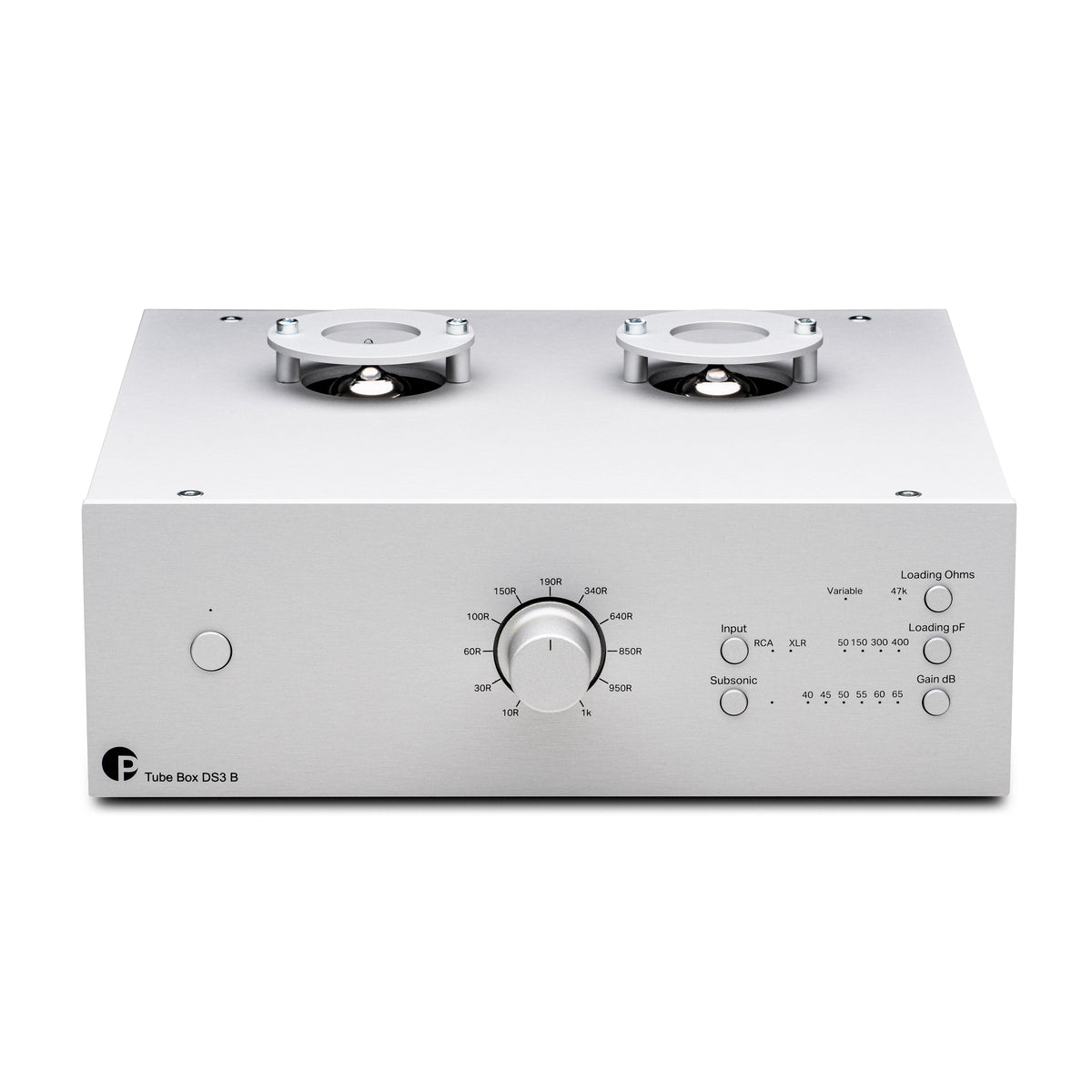 Pro-Ject TUBE BOX DS3 B - SILVER — vue 1