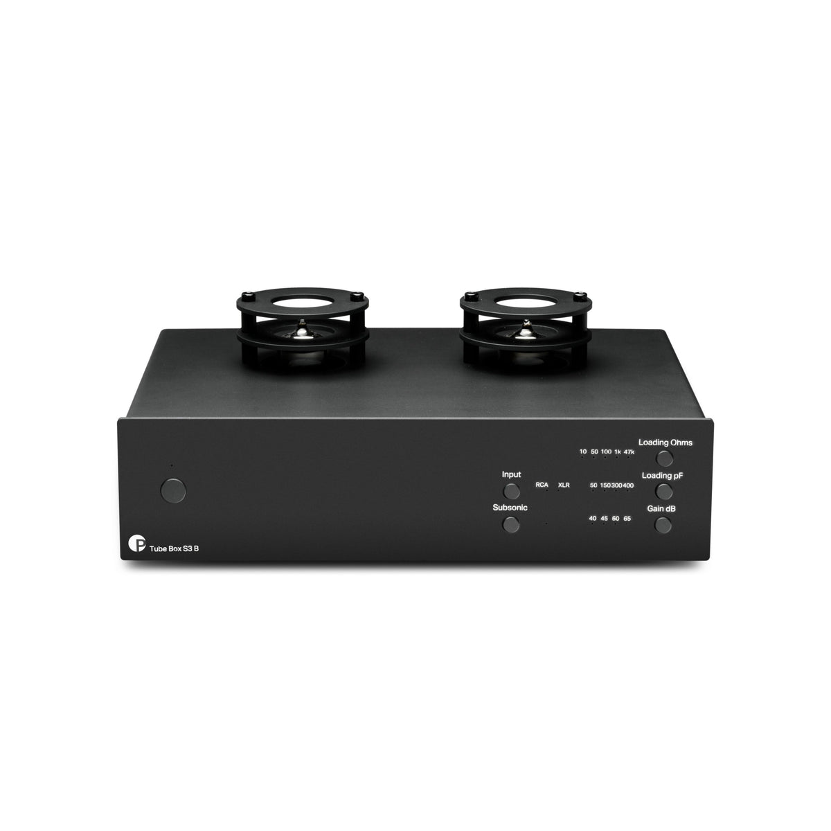 Pro-Ject TUBE BOX S3 B - BLACK UNI — vue 1